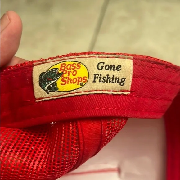Bass Pro Shops Red Cap - Picture 5 of 8